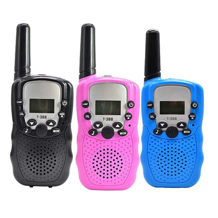 3 Pack Kids Walkie Talkies, Outdoor Camping Adventure Toys for Boys Girls Aged 3-12, LED Flashlight, 22 Channels, Birthday Gifts
