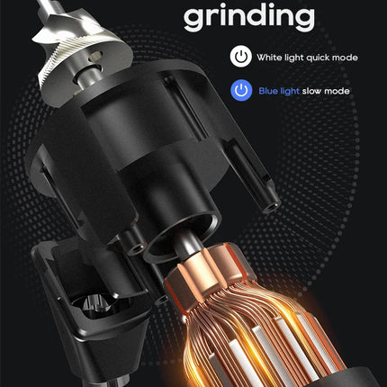 HiBREW G5 48mm Conical Burr Electric Coffee Grinder Compact Portable Coffee Bean Mill Kitchen for Espresso Turkish Coffee
