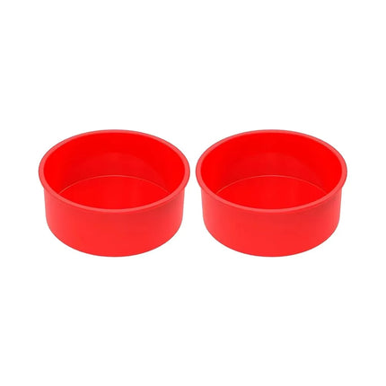 4 6 8 10 Inch Silicone Round Cake Pan 2 3 4 Tier Silicone Cake Mold Heat Resistance Circle Baking Pan