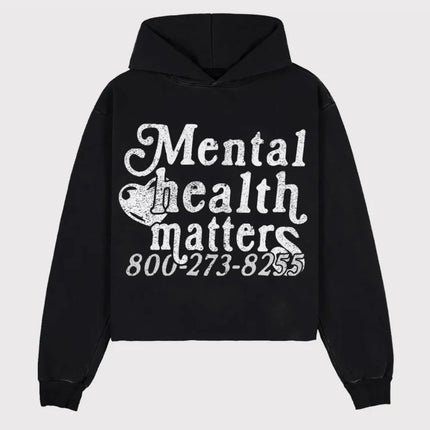 In Stock Ready To Ship European American Retro Hip Hop Punk Street Foam Letter Hoodie Fashion Casual Wear