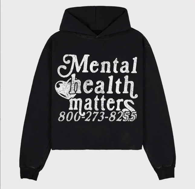 In Stock Ready To Ship European American Retro Hip Hop Punk Street Foam Letter Hoodie Fashion Casual Wear