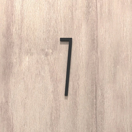 On The Door Extra Apartment Floating Exterior House Metal Building 3D Digits Number Art Nordic Home Decor Wall Sticker Acrylic