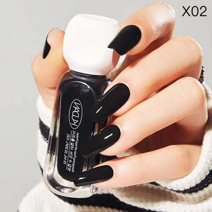 1PC 10ml Glass Bottle Water-Based Peel Off Nail Polish For Nails Colorful Chrome Varnish  Nail Art DIY Manicure No Need Lamp