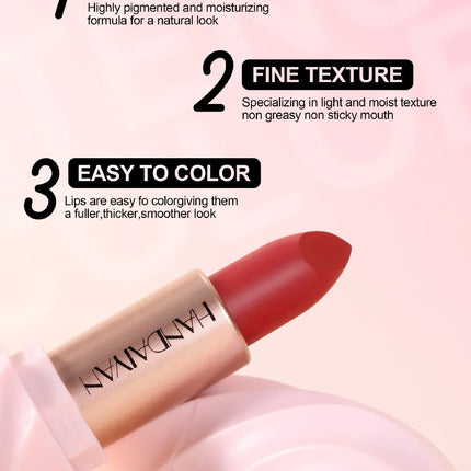 Matte Velvet Lipstick Ice Cream Long Lasting Waterproof Nourishing Moisturizing Highly Pigmented Satin Lip Gloss Non Stick Cup