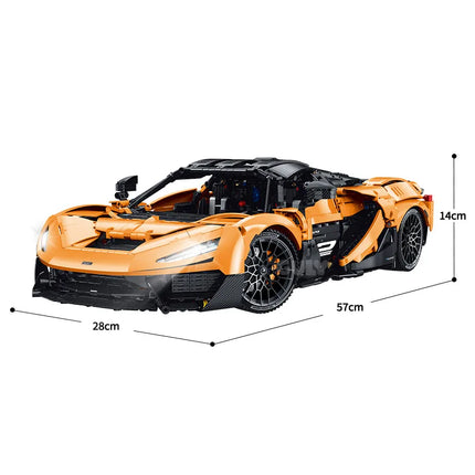W1 Super Sport Racing Car Building Blocks 3466Pcs Technical 1:8 GULY 10650 Model Bricks Toys for Boys Gift Desktop Ornament Set