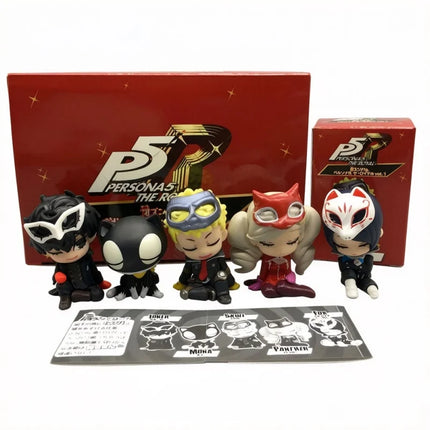 High Quality Game P5 The Royal Blind Box Ren JOKER Ryuji SKULL An PANTHER Yuusuke FOX MONA Small Capsule Figure Decoration Gifts