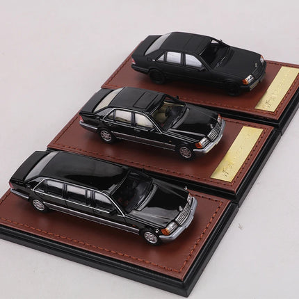 WTX 1:64  W140 S-CLASS Standard Axle/Long Wheelbase Alloy Model Car