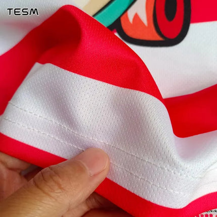 TESM Summer POLO Shirt Men Summer Sports V-neck T-shirt Street Trendy Short Sleeve 3D HD Print T-shirt
