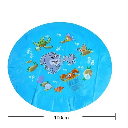 Children's Summer Outdoor Lawn Water Play Inflatable Play Water Spray Pad Children's Water Spray Pool Children's Water Spray Poo