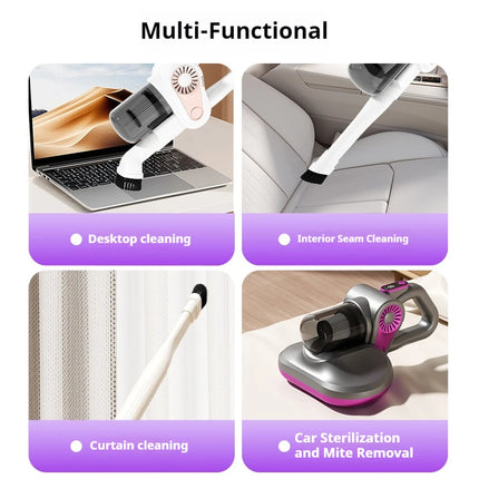 4 in 1 Cordless Vacuum Cleaner Stick Vacuum 40000 RPM Motor Interchangeable Heads Home Carpet Pet Hair Cleaner