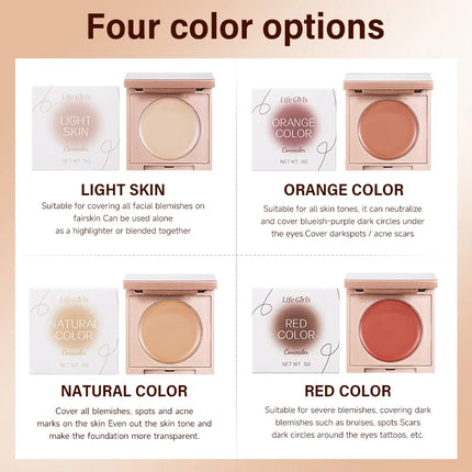 Life Girls Concealer Brightening and concealing, natural highlight, moisturizing, brightening and covering dark circles