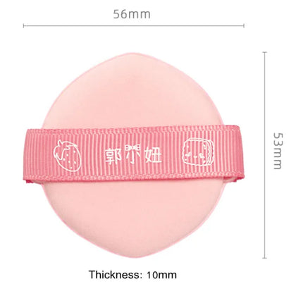 GUOXIAONIU 5 Shapes Powder Foundation Puff Mini Sponge Blending Applicator Details Makeup Puff Tools Wet Dry Dual Use