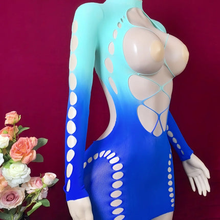Sexy Women Lingerie High Elastic Bag Hip Bodycon Mini Dress Fashion Beach Wear Party Dress Ladies Erotic Short Net Skirt dress