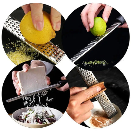 Household Stainless Steel Material Manual Grater Peeler Sharp Blade Lemon Cheese Vegetable Chopper Kitchen Tools