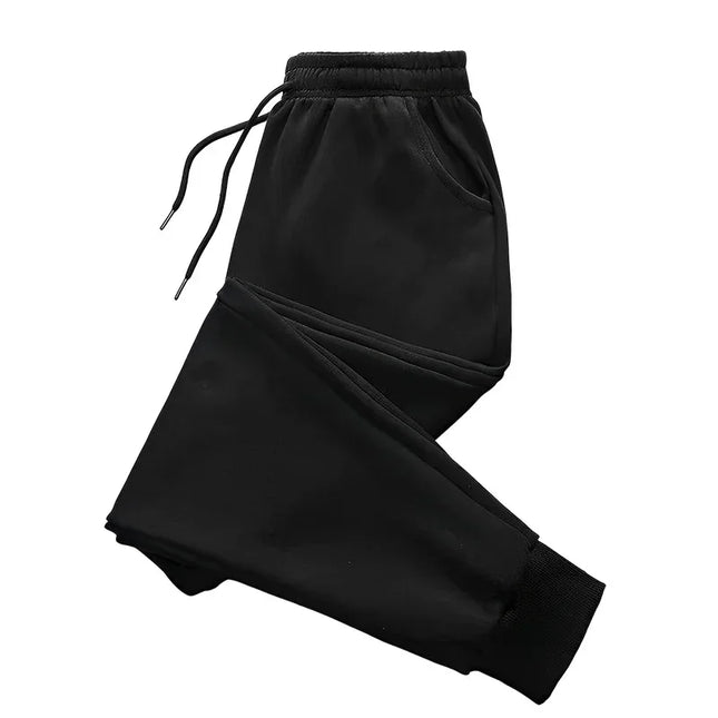 Men Sweatpants High Quality Drawstring Solid Color Jogger Pants All Season Home Outdoor Casual Sport Trousers 2025 Men's Clothes