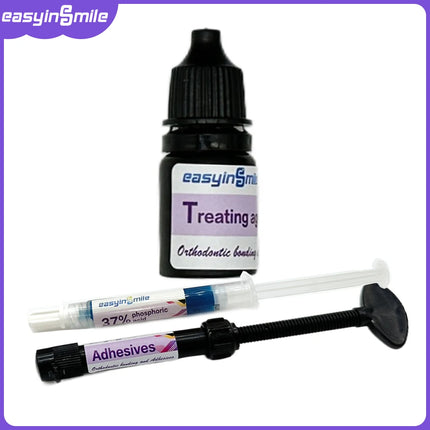 Dental Orthodontic Adhesive Self-cure Kit Etchant Acid Gel Self-cure Paste Primer For Bonding Brackets Buccal Tube