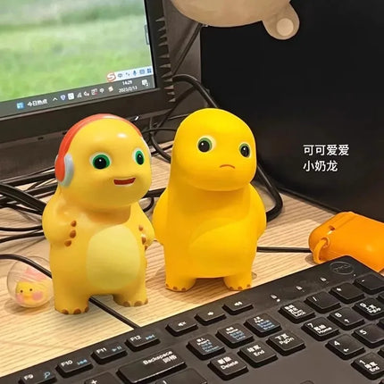 2025 new small milk dragon pinch slow rebound decompression artifact children's gift decoration decompression toys