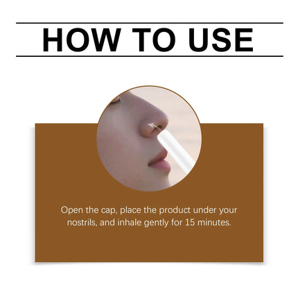 For Men Nursing Nasal Sniffing Stick Gentle Care Daily Nutrition Body Comfortable Inhalation Nasal Sniffing Stick-Good Job