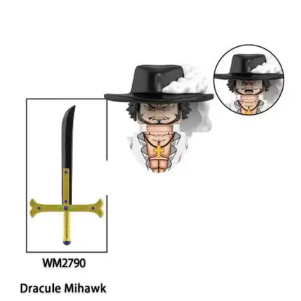 Nika Luffy Five Gear Action Figure Model Kit WM6194 WM6193 DY601S DY602S DY684 DY639 DY676 Mini Assembly Toys Children Gift