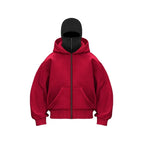 Red with Black Hat / XXXL