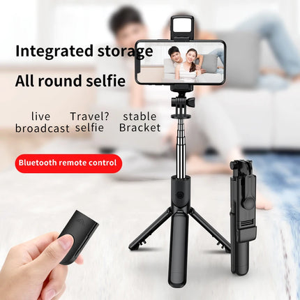 Newly upgraded selfie tripod wireless Bluetooth multifunctional handheld gimbal stabilizer, suitable for outdoor sports shooting