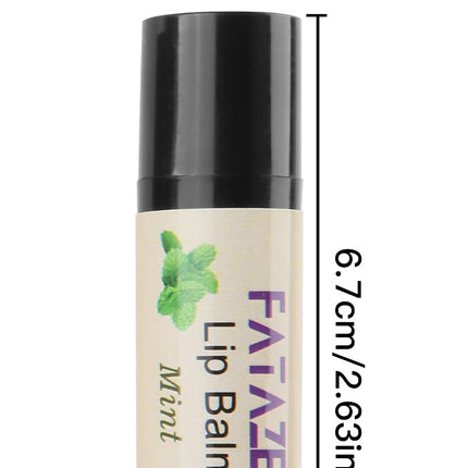 Organic Honey Lip Balm Mint Flavor Eco Friendly Chapstick Shea Butter Lip Balm For Men