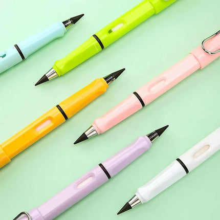 1/3pcs New Technology Unlimited Writing Pencil No Ink Novelty Eternal Pen Art Sketch Painting Tools Kid Gift School