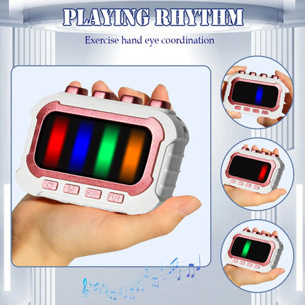 Rhythm Flick Music Toys, Finger Rhythm with Lights and Musics for Kids 20 Rhythm Tracks 4 Modes Games Gifts for Boys and Girls