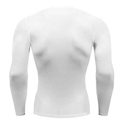 Compression T Shirts Men Spring Long Sleeve Sportswear Training Exercise T-shirt Elastic Quick Dry Sport Tops Gym Workout Shirts