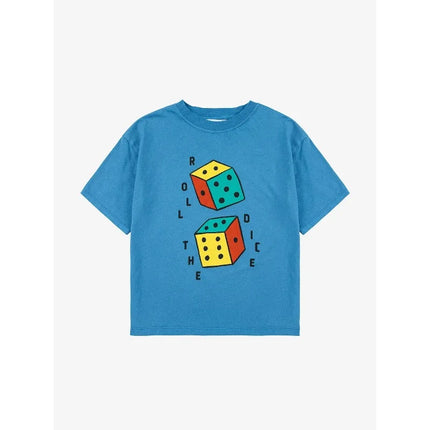 Colorful Cartoon Printed Children's T-shirt 2026 Summer Cute Baby New Cotton Breathable Round Neck Parent Child Short Sleeve