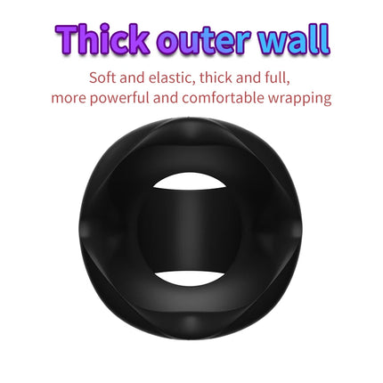 Liquid silicone egg lock ring Couple shock delay ring Egg lock ring Adult products Male penis lock rin Ring of penis