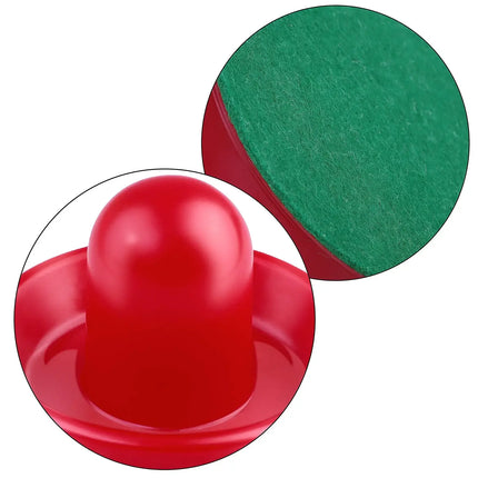 8Pcs/Set Standard Plastic Air Hockey Pushers And Pucks Replacement For Game Tables Goalies Accessories ﻿