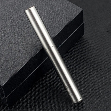 Creative Unusual Kerosene Lighter Copper Nunchaku Funny Retro Grinding Wheel Flint Lighters Foldable Mini Portable Men's Gift