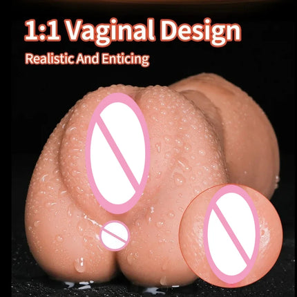 Realistic Adult Sex Toys Pussy Anal Masturbator Pocket Virginia Pocket Pussy Plugin Anual Safer Products Sex Toys Vagina for Men