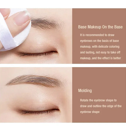 1PC 1.5mm Ultra Fine Double-Ended Eyebrow Pencil Waterproof Sweat-proof Long Lasting Professional Eye Makeup For Women