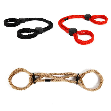 BDSM Cuffs Adult SexToy of SM Restraints Erotic Self Bondage Rope Handcuffs  for Fetish Hand Shackles Accessory Sexeul Couple