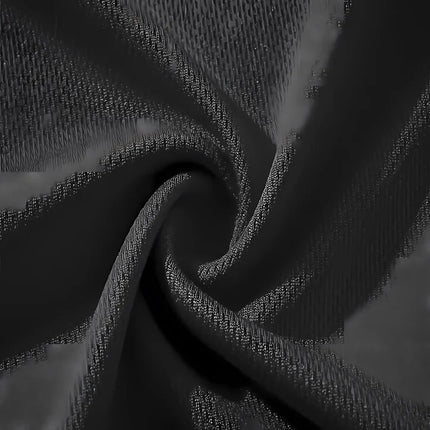 Men's long-sleeved striped polo shirt, men's high tie button, double-sided German velvet shirt for winter