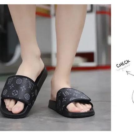 Man Summer Slippers Leather Sandals Comfortable Man Sandal House Sandals Sale Mens Slipper Flip Flop Shoes for Men Slippers