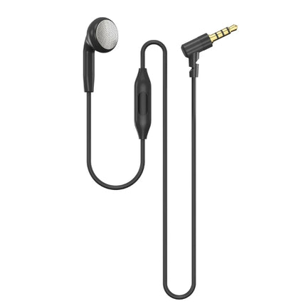 DXAB In Ear Headphone Single Side Earbud With Integrated Microphone Cable, Compatible for Most Device HandsFree Communication