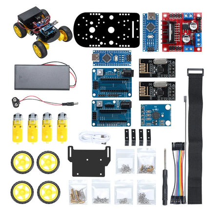 Gesture Sensing Control Smart Car DIY Assembly Kit Compatible With Arduino NANO diy kit electronics 6 dof arm kit man robot