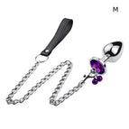 M Round Purple