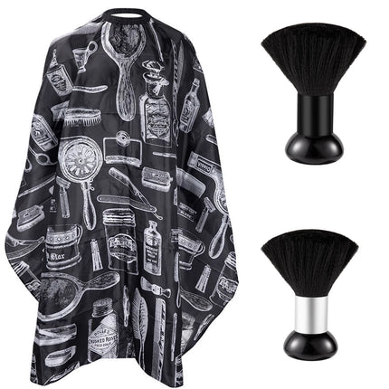 1/2PCS Professional Hair Cutting Apron Salon Barber Cape Hair Cutting Waterproof Cloth Hair Cutting Apron Barber Accessories