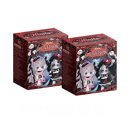Genuine Ninita·Revelation Of The Witch Series Pvc Blind Box Cute Anime Figures Collectible Desktop Ornaments Toy Girls Gift