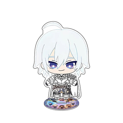 Anime Twisted Wonderland New style Cute Cartoon Malleus Draconia 10CM Acrylic Stand Keychain Cosplay Desk Decor Collect Gifts