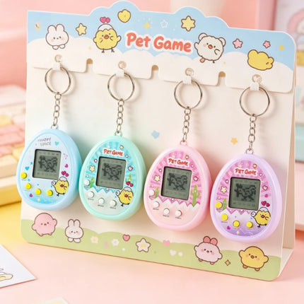 Electronic Pets Game Toys Keychain Virtual Tamagotchi Virtual Cyber Digital Animals Toys Nostalgic Game Machine For Kids Child