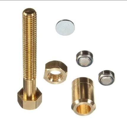 Magic Screw Nut Disengage Trick Toy Close Up Street Magic Prop Automatic Interactive Performance Toy for Magicians Party Family