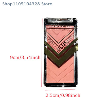 [MP]Girl Blush Peach Makeup Blusher Palette Cheek Nude Brown Contour Blush Cosmetics Korean Natural Rouge Cheek 6 Colors