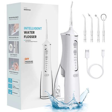 Oral Irrigator Dental Water Flosser for Teeth Portable Mouth Washing Machine Rechargeable Dental Water Jet for Dental cleaning