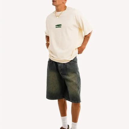 Streetwear Oversized Y2K Unisex New Trend Print Cotton Round Neck Short Sleeve Fashion Casual Loose T-Shirts Fashion Tops