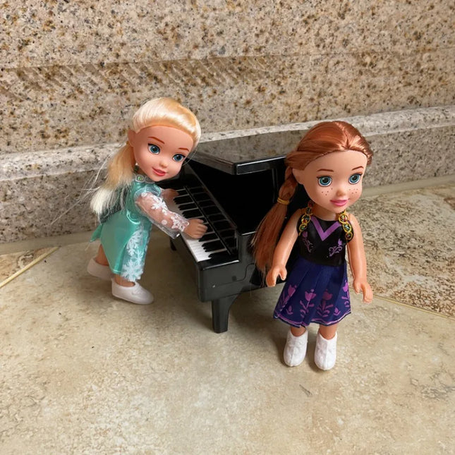 Mini dolls, girls, princess toys, creative cute joints, movable children's interactive toys for playing house, birthday gifts.